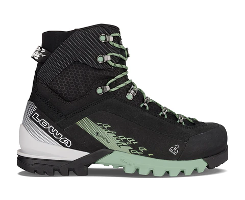 Bota de Montaña Cervino GTX Mid Mujer Black/Smoke Green Lowa