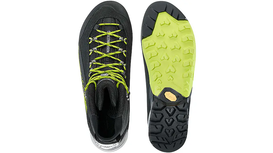 Bota de Montaña Cervino GTX Mid Black/Lime Lowa 5