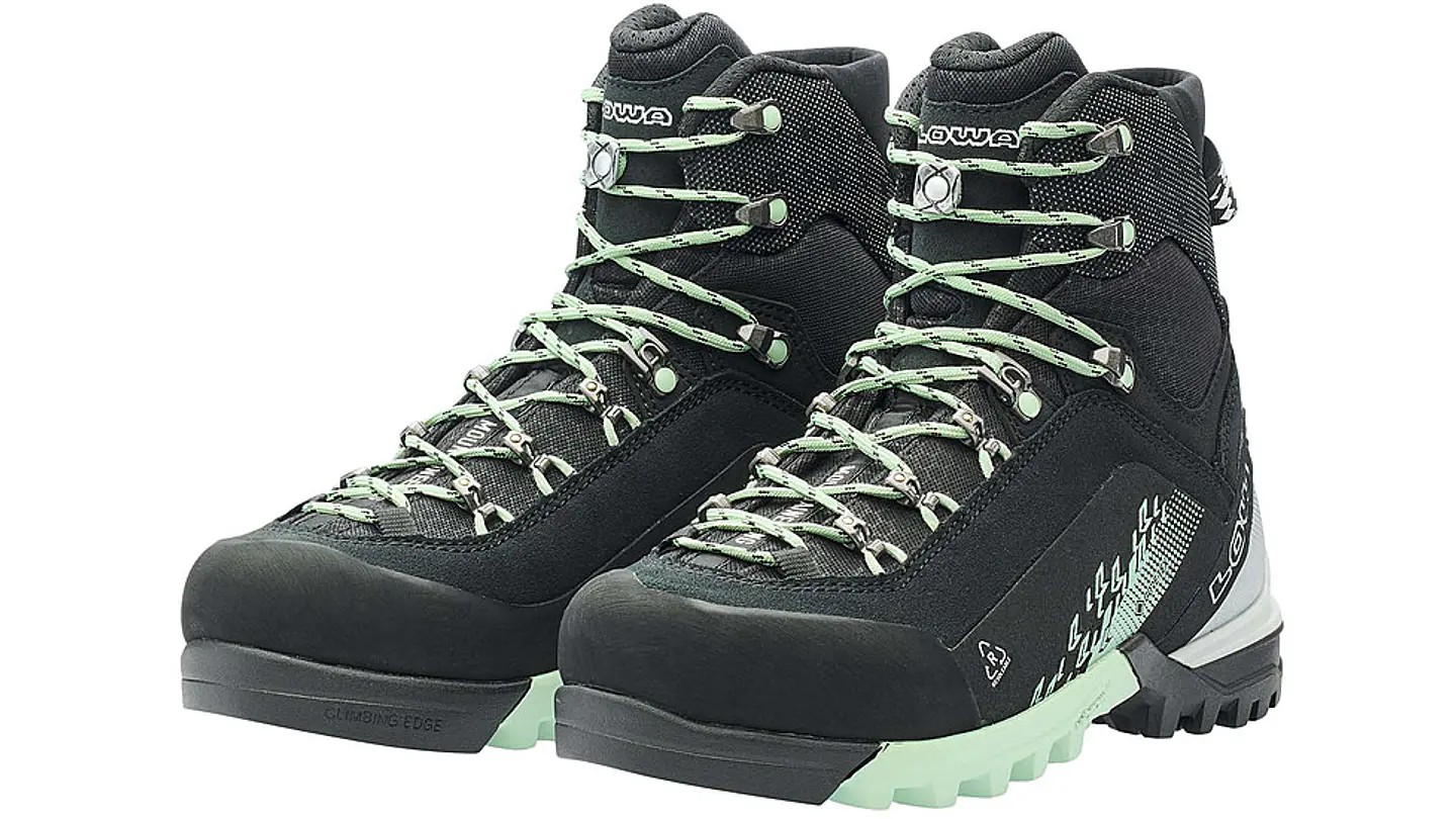 Bota de Montaña Cervino GTX Mid Mujer Black/Smoke Green Lowa 2