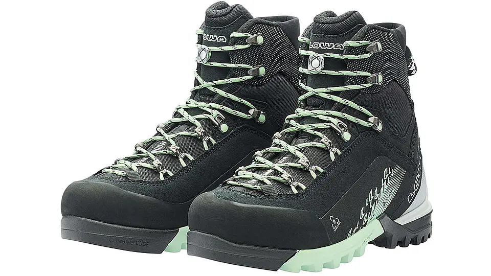 Bota de Montaña Cervino GTX Mid Mujer Black/Smoke Green Lowa 2