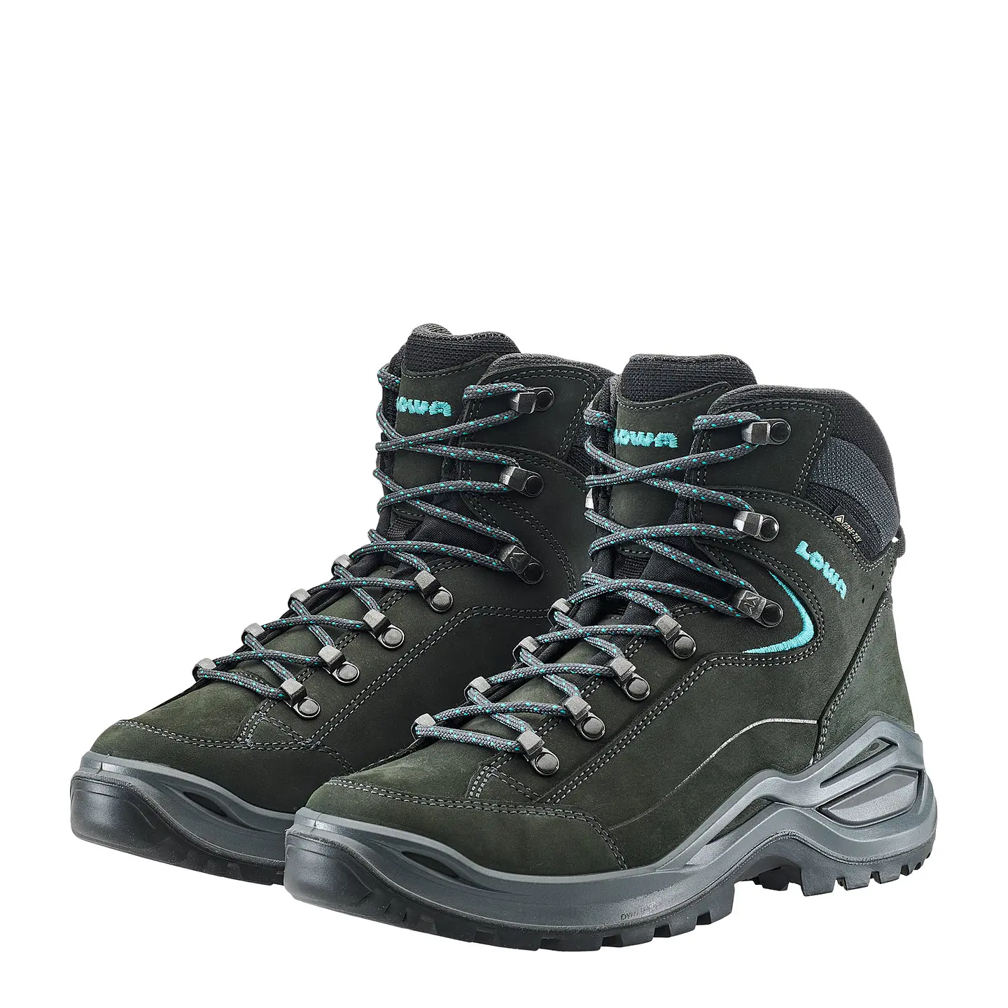 Zapato de Trekking Renegade Evo GTX Mid Mujer Asphalt/Turquoise Lowa 2