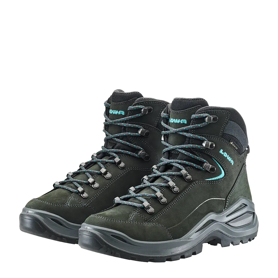 Zapato de Trekking Renegade Evo GTX Mid Mujer Asphalt/Turquoise Lowa 2
