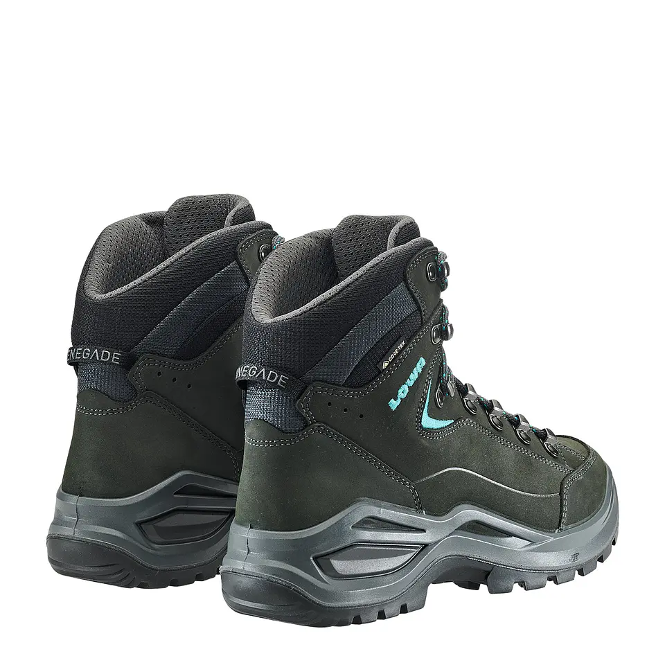 Zapato de Trekking Renegade Evo GTX Mid Mujer Asphalt/Turquoise Lowa 3