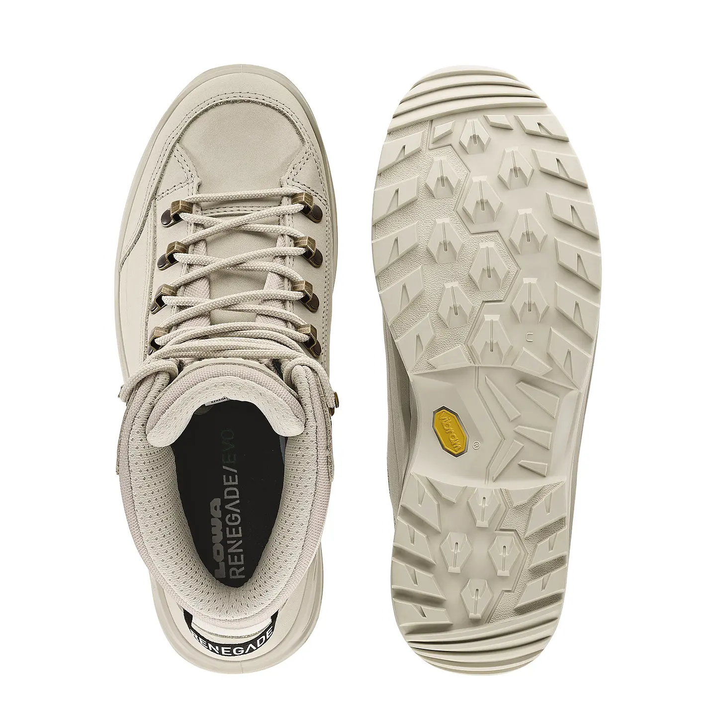 Zapato de Trekking Renegade Evo GTX Mid Mujer Champagne/Panna Lowa 5