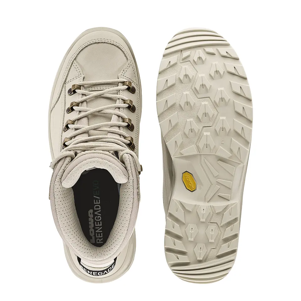 Zapato de Trekking Renegade Evo GTX Mid Mujer Champagne/Panna Lowa 5