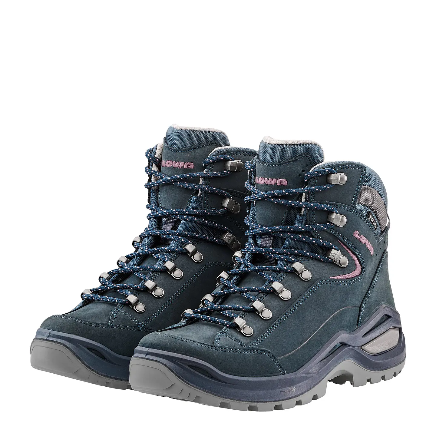 Zapato de Trekking Renegade Evo GTX Mid Mujer Steelblue/Old Rose Lowa 2