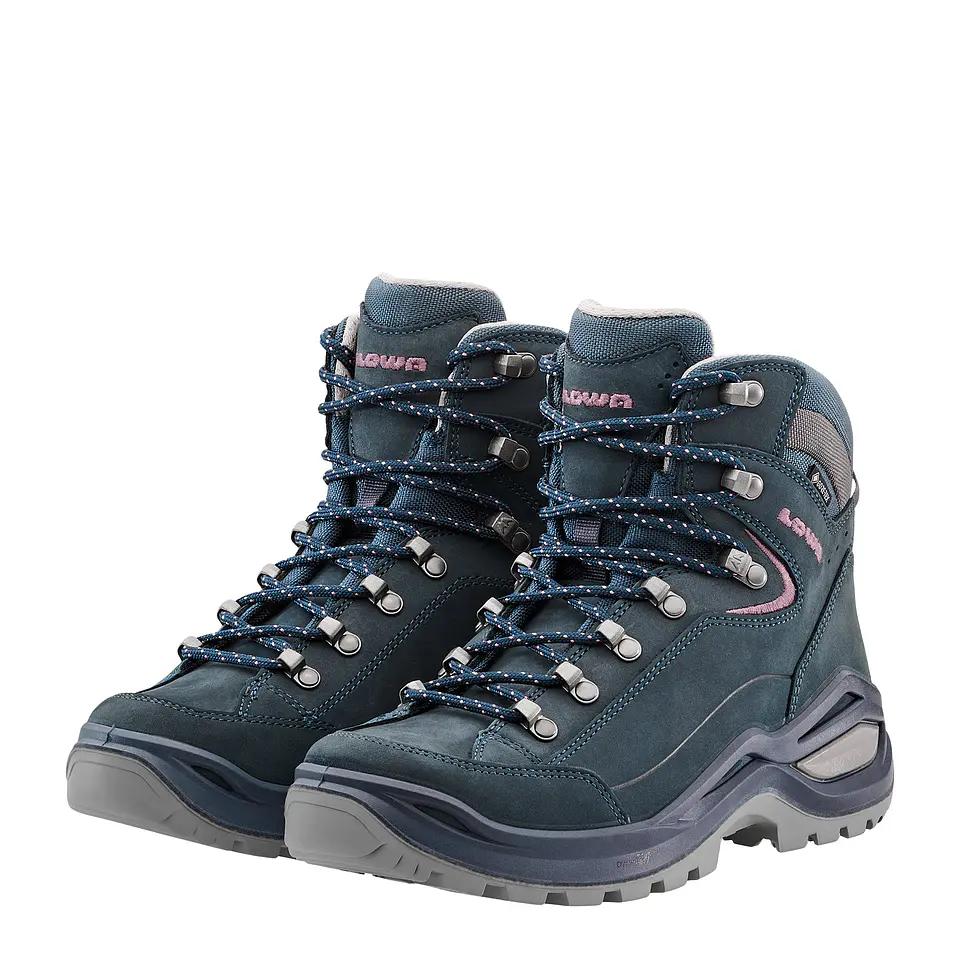 Zapato de Trekking Renegade Evo GTX Mid Mujer Steelblue/Old Rose Lowa 2