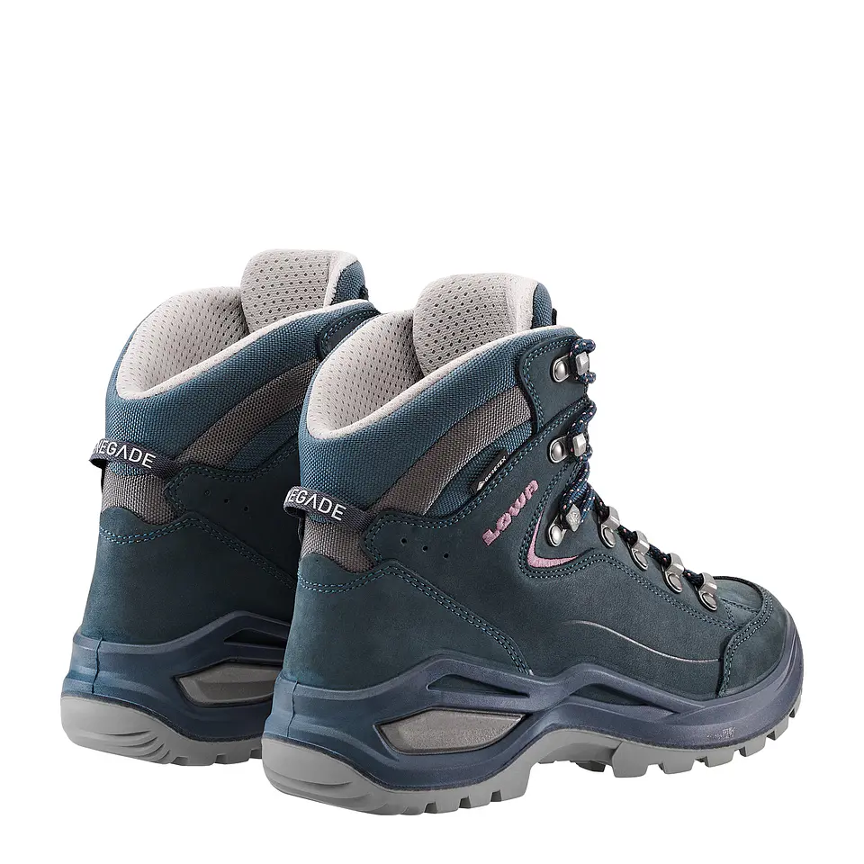 Zapato de Trekking Renegade Evo GTX Mid Mujer Steelblue/Old Rose Lowa 3