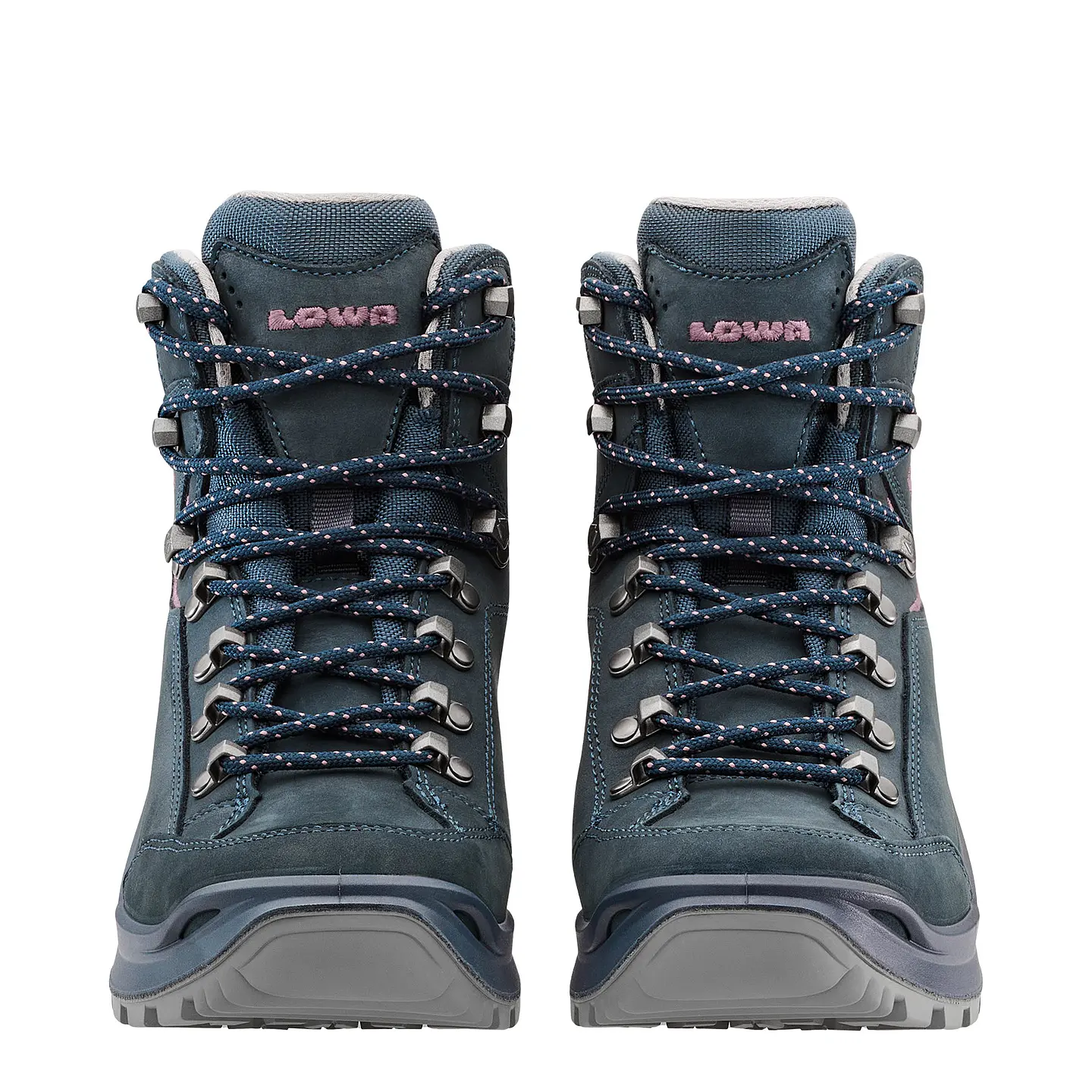 Zapato de Trekking Renegade Evo GTX Mid Mujer Steelblue/Old Rose Lowa 4