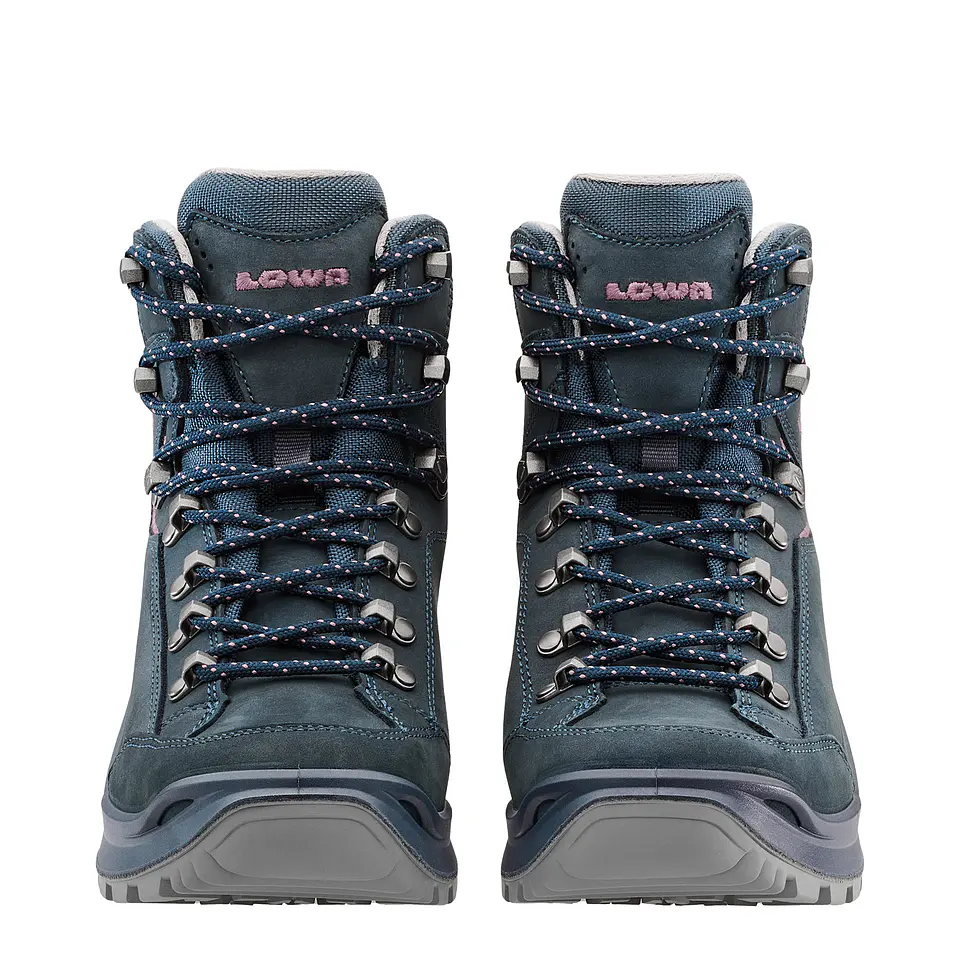 Zapato de Trekking Renegade Evo GTX Mid Mujer Steelblue/Old Rose Lowa 4