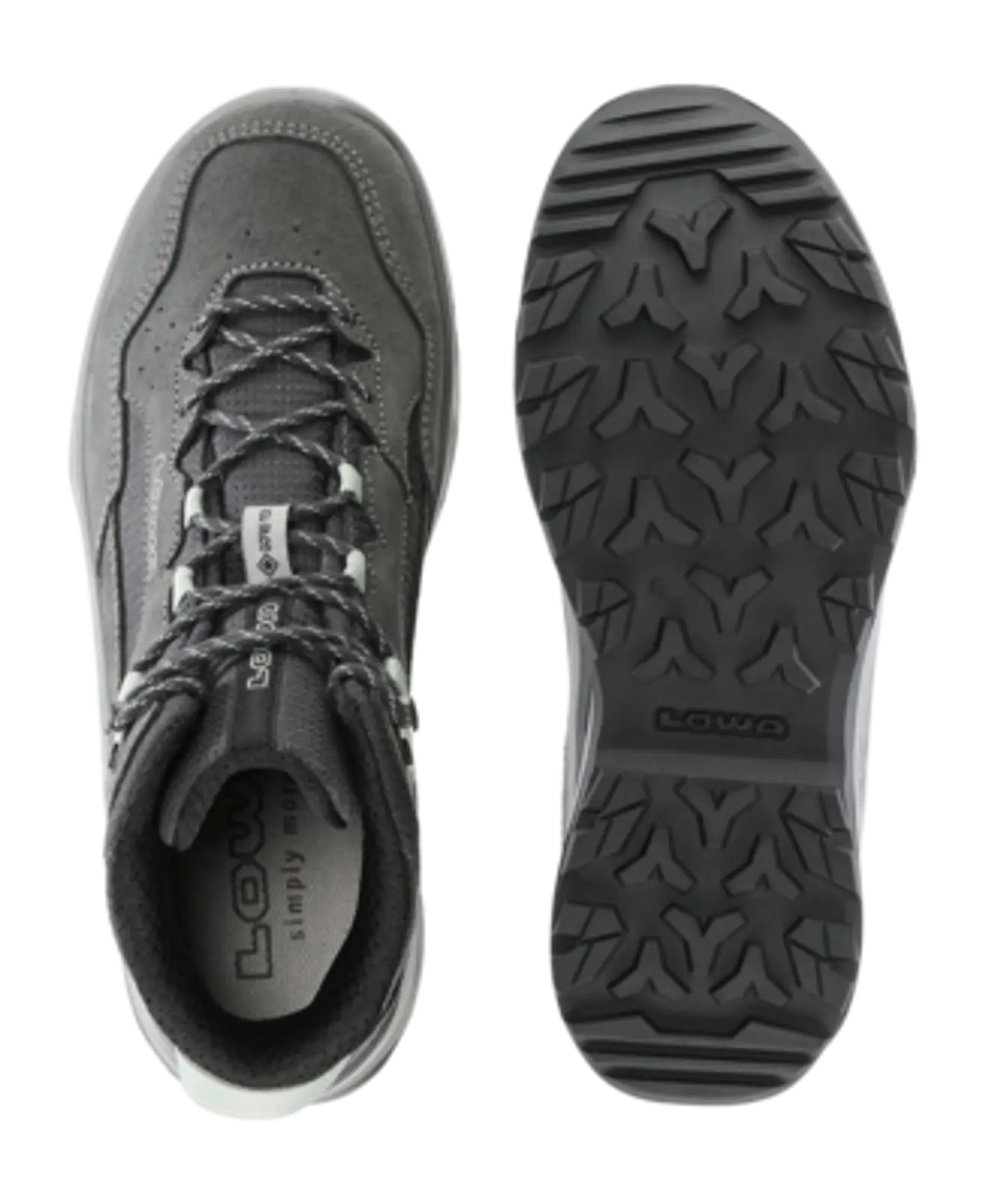Zapato de Trekking Ventierra GTX QC Mujer Grey/Smoke Green Lowa 3