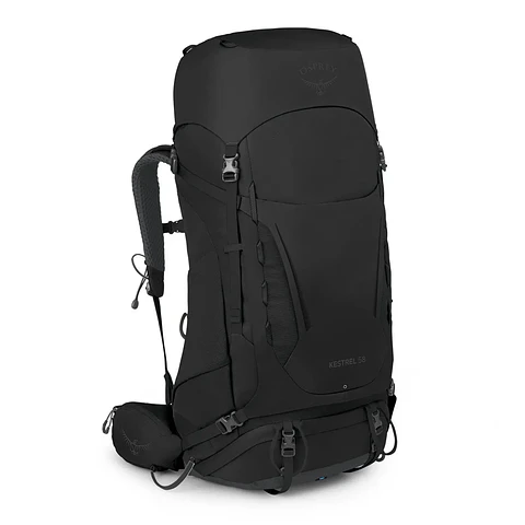 Mochila Kestrel 58 Trekking Black Osprey