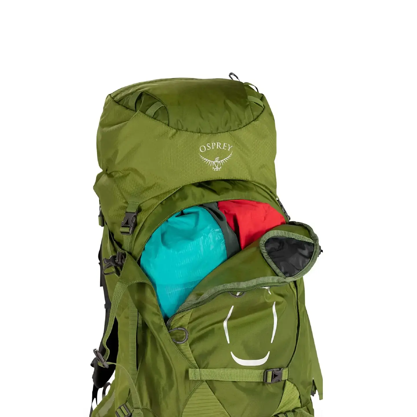 Mochila Aether 65 Trekking Expedición Acorn/Red Osprey 3