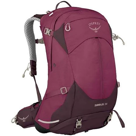 Mochila Sirrus 34 Trekking Elderberry Purple/Chiru Osprey
