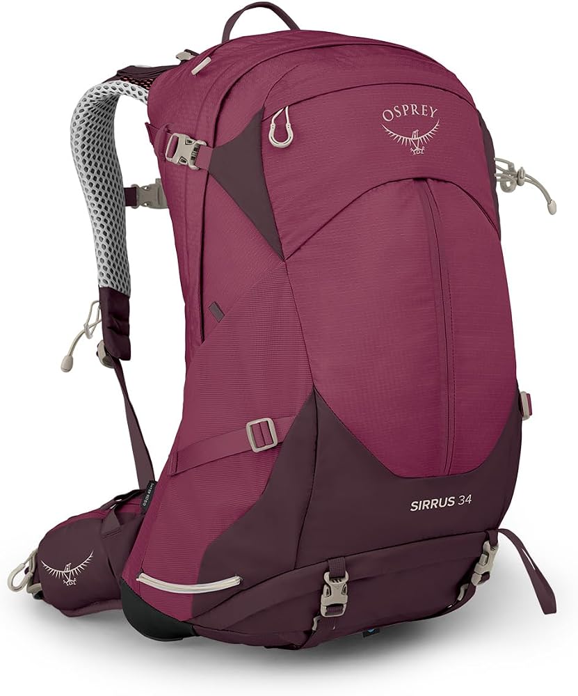 Mochila Sirrus 34 Trekking Elderberry Purple/Chiru Osprey