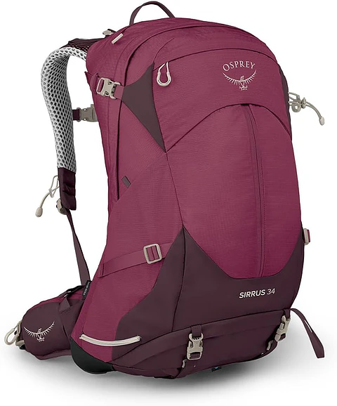 Mochila Sirrus 34 Trekking Elderberry Purple/Chiru Osprey