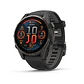Garmin fēnix® 8 – 43 mm, AMOLED - Sapphire, Titanio con revestimiento de DLC con correa de silicona negra/gris - Miniatura 1