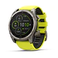 Garmin fēnix® 8 – 51 mm, Solar, Sapphire - Sapphire, Titanio con correa de silicona amarilla/grafito - Miniatura 1