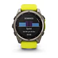 Garmin fēnix® 8 – 51 mm, Solar, Sapphire - Sapphire, Titanio con correa de silicona amarilla/grafito - Miniatura 3