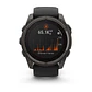 Garmin fēnix® 8 – 51 mm, Solar, Sapphire - Sapphire, Titanio con revestimiento de DLC con correa de silicona negra/gris - Miniatura 2