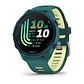 Garmin Forerunner® 170 Music - Verde azulado con correa en verde azulado/amarillo verdoso - Miniatura 1