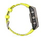 Garmin fēnix® 8 – 47 mm, Solar, Sapphire - Sapphire, Titanio con correa de silicona amarilla/grafito - Miniatura 5