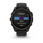 Garmin fēnix® 8 – 47 mm, Solar, Sapphire - Sapphire, Titanio con revestimiento de DLC con correa de silicona negra/gris - Miniatura 4