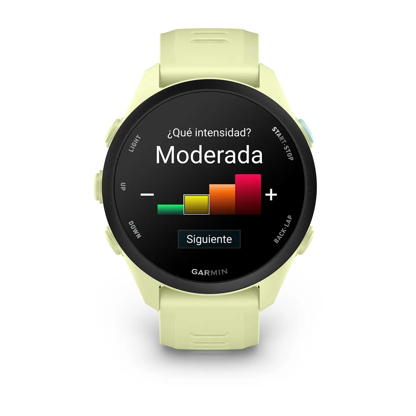 Garmin Forerunner® 70 - Amarillo verdoso 4