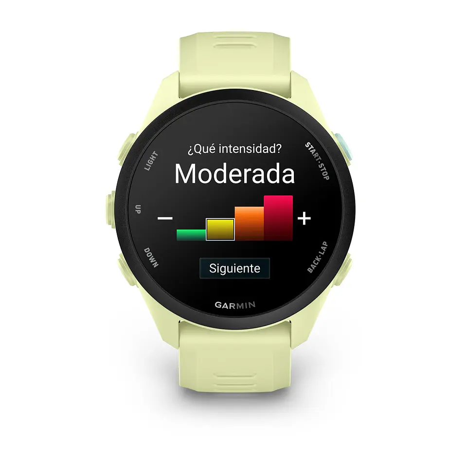 Garmin Forerunner® 70 - Amarillo verdoso 4