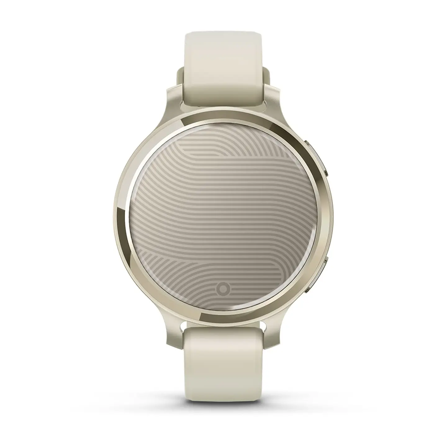 Garmin Lily® 2 Active - Oro lunar con correa de silicona hueso 2