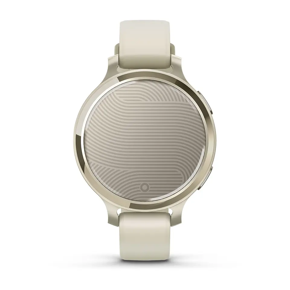 Garmin Lily® 2 Active - Oro lunar con correa de silicona hueso 2