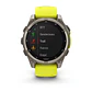 Garmin fēnix® 8 – 47 mm, Solar, Sapphire - Sapphire, Titanio con correa de silicona amarilla/grafito - Miniatura 7