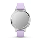 Garmin Lily® 2 Active - Plata con correa de silicona jazmín morado - Miniatura 2