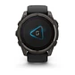 Garmin fēnix® 8 – 51 mm, Solar, Sapphire - Sapphire, Titanio con revestimiento de DLC con correa de silicona negra/gris - Miniatura 5