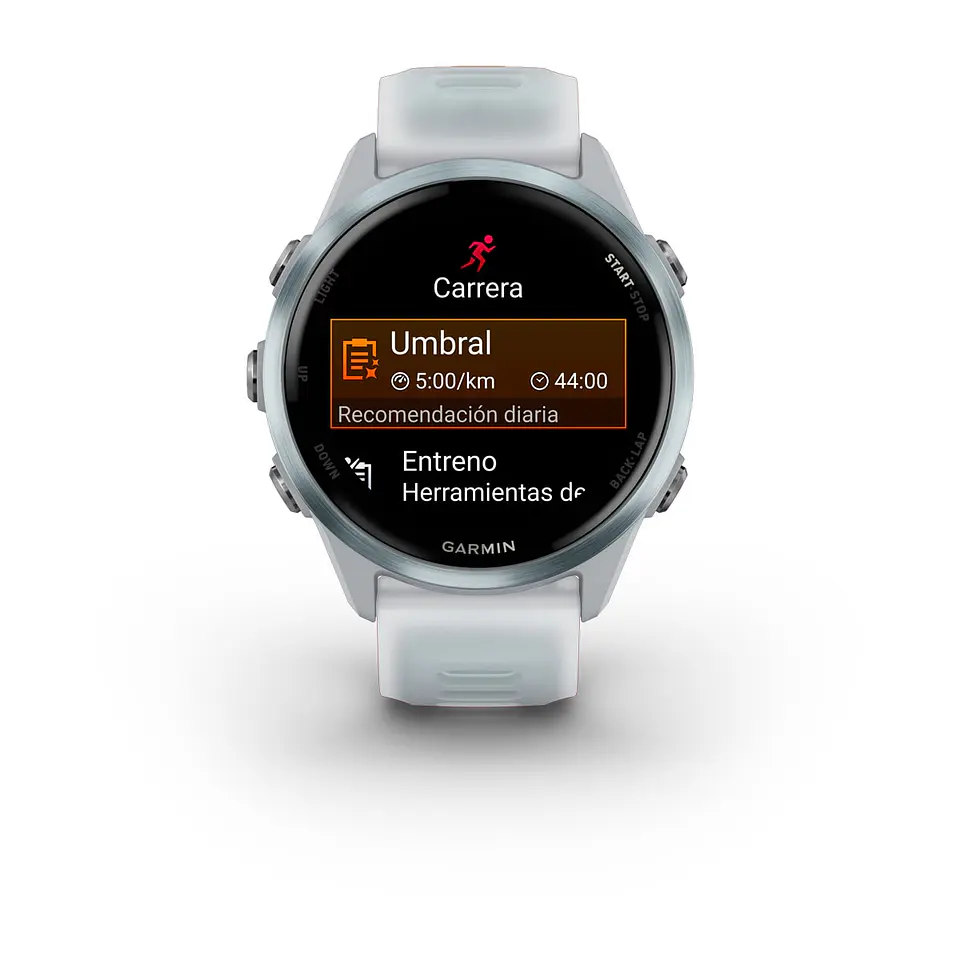 Garmin Forerunner® 570 - 42mm - Aluminio azul nube con correa en azul nube/blanco piedra traslúcido 2