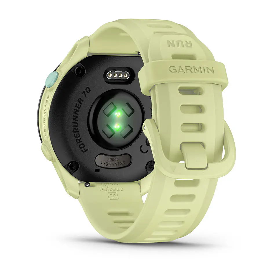 Garmin Forerunner® 70 - Amarillo verdoso 7