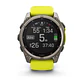 Garmin fēnix® 8 – 51 mm, Solar, Sapphire - Sapphire, Titanio con correa de silicona amarilla/grafito - Miniatura 7