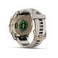 Garmin fēnix® 8 – 43 mm, AMOLED - Sapphire, Dorado claro con correa de silicona gris/marrón oscuro - Miniatura 11