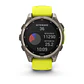 Garmin fēnix® 8 – 47 mm, Solar, Sapphire - Sapphire, Titanio con correa de silicona amarilla/grafito - Miniatura 9
