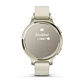 Garmin Lily® 2 Active - Oro lunar con correa de silicona hueso - Miniatura 6