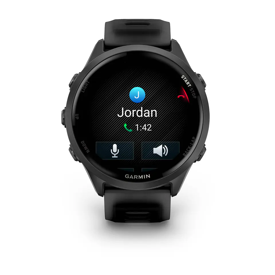 Garmin Forerunner® 570 - 47mm - Aluminio gris pizarra con correa en negro/negro traslúcido 4