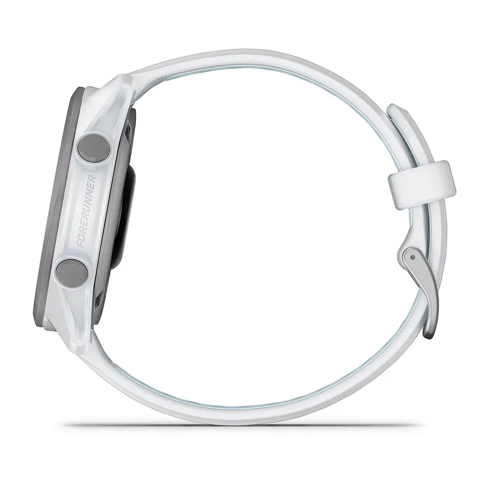 Garmin Forerunner® 170 Music - Blanco piedra con correa en blanco piedra/azul nube 7