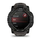 Garmin Instinct® 3 – 50 mm, AMOLED - Negro con correa gris marengo - Miniatura 2