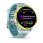 Garmin Forerunner® 570 - 47mm - Aluminio amarillo con correa en turquesa/blanco piedra traslúcido - Miniatura 3