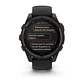 Garmin fēnix® 8 – 47 mm, Solar, Sapphire - Sapphire, Titanio con revestimiento de DLC con correa de silicona negra/gris - Miniatura 10