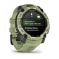 Garmin Instinct® 3 – 50 mm, AMOLED - Verde helecho con correa en verde helecho - Miniatura 3