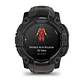 Garmin Instinct® 3 – 50 mm, AMOLED - Negro con correa gris marengo - Miniatura 4