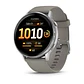 Garmin Venu® 4 - 45 mm - Plata con correa de silicona gris plateado - Miniatura 1