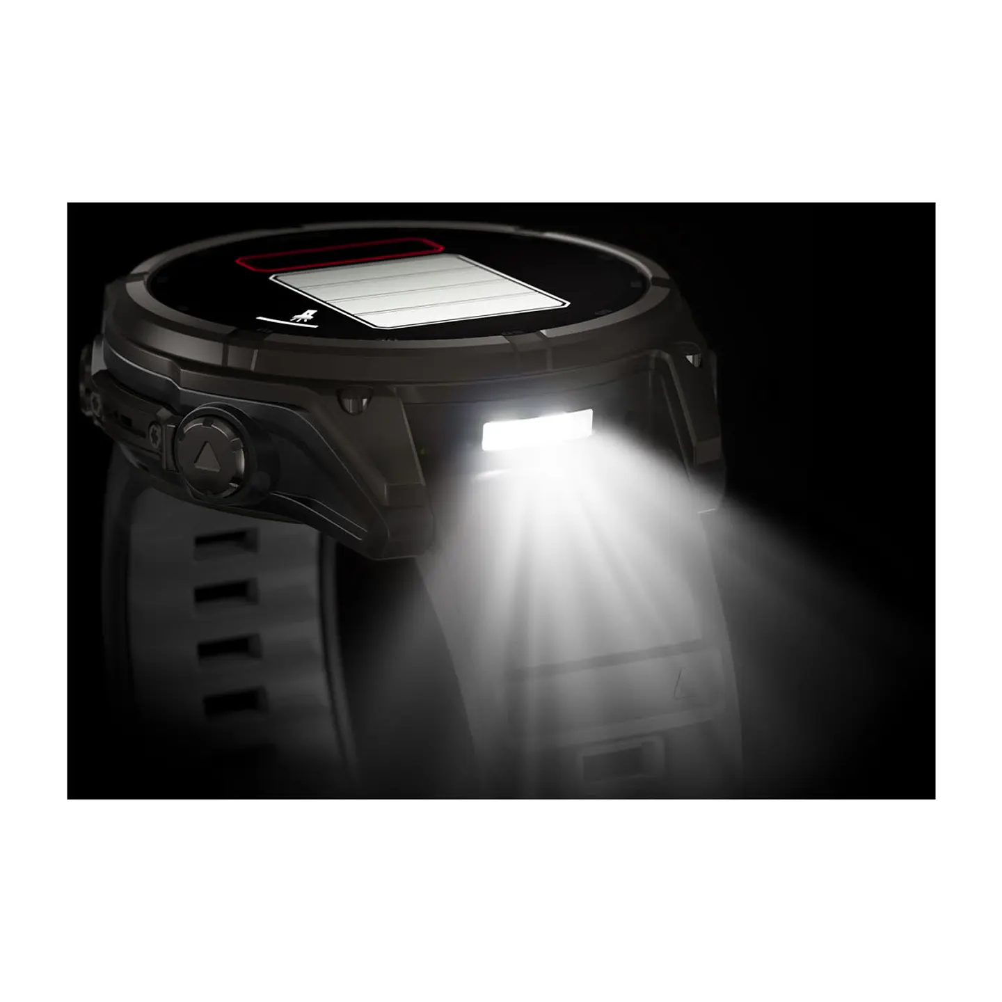 Garmin fēnix® 8 – 47 mm, Solar, Sapphire - Sapphire, Titanio con revestimiento de DLC con correa de silicona negra/gris 11