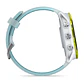 Garmin Forerunner® 570 - 47mm - Aluminio amarillo con correa en turquesa/blanco piedra traslúcido - Miniatura 5